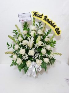 bunga meja duka cita